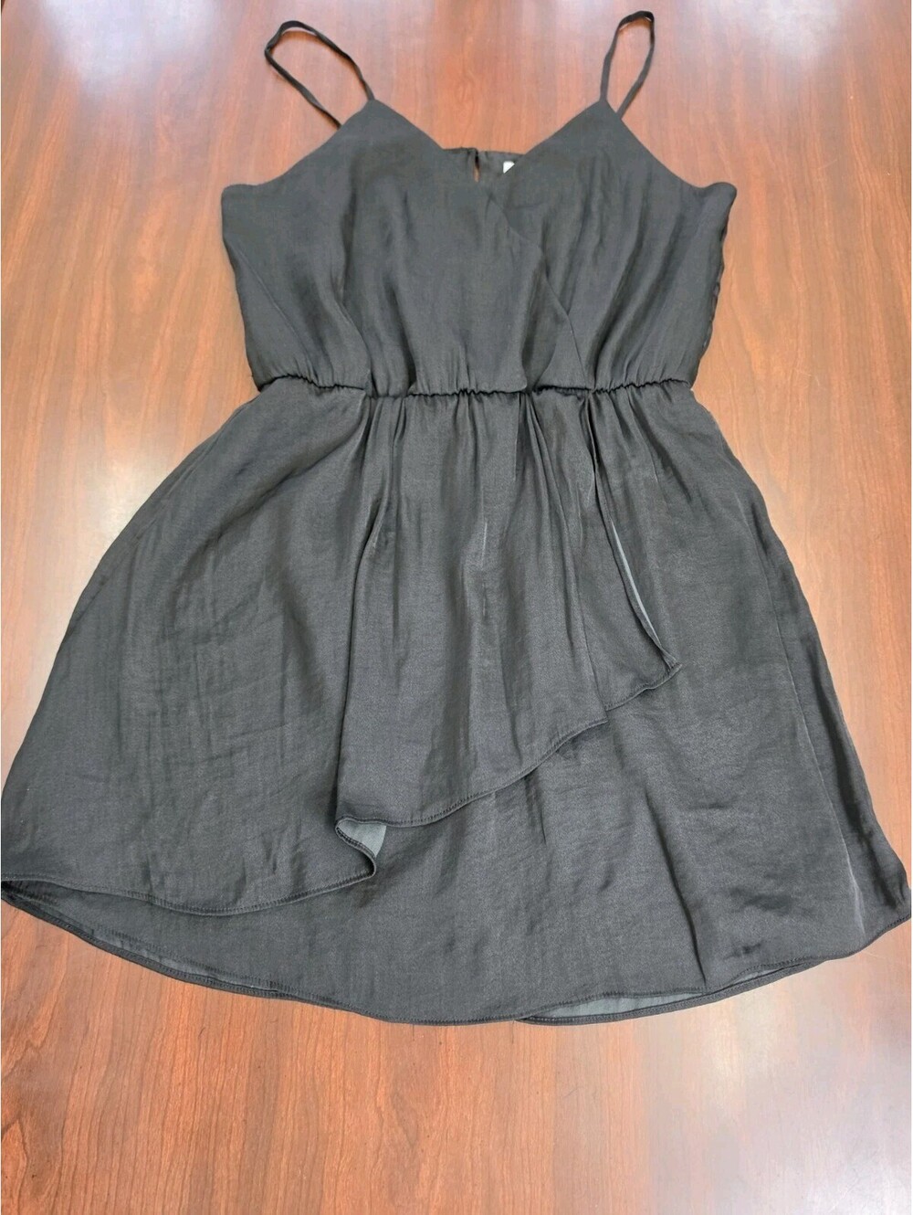 Naked Zebra S Black Layered Ruffle Mni Romantic Goth Sleeveless Cocktail Dress